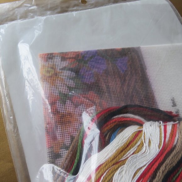 Poppies and Daisies Basket Picture Something Special Needlepoint Kit #30461 - Picture 5 of 8